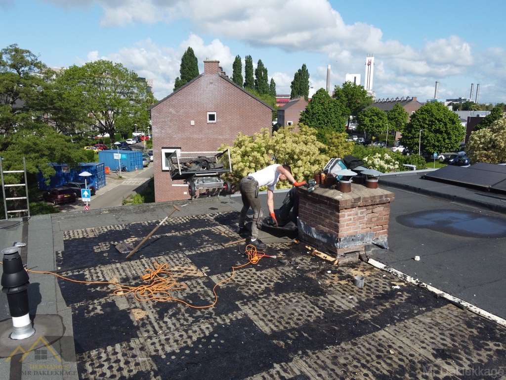 Lekkage Plat Dak Repareren Lekkage Plat Dak Repareren